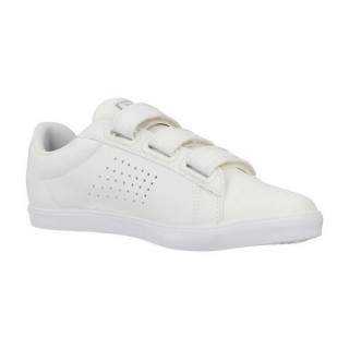 Le Coq Sportif Agate Lo Strap Lea Blanc Chaussures Baskets Basses Femme Vente En Ligne